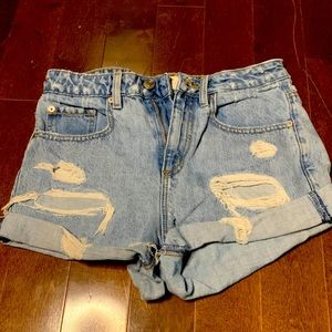 Garage high rise shorts